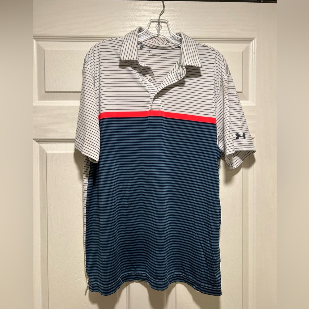 Under Armour Mens Golf Polo Size L